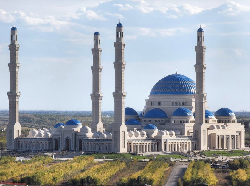Hazrat Sultan Mosque, Astana (Nur-Sultan), Kazakhstan